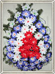 coroana funerara artificiala