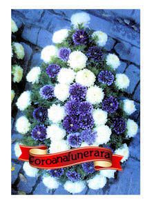 coroana flori din dalii