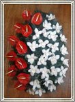 coroana orhidee anthurium