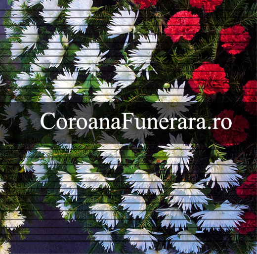 coroane funerare crizanteme garoafe