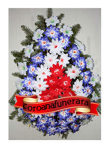 coroana funerara artificiala